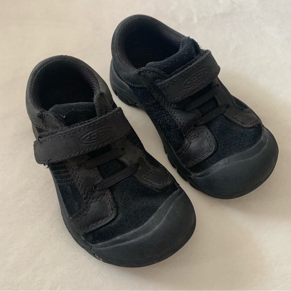 Keen Kids Black Shoes Size 11 - Picture 5 of 12